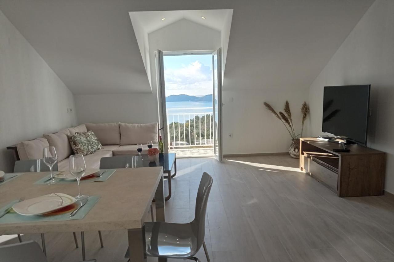 Apartment Lucija With Sea View Дубровник Екстериор снимка